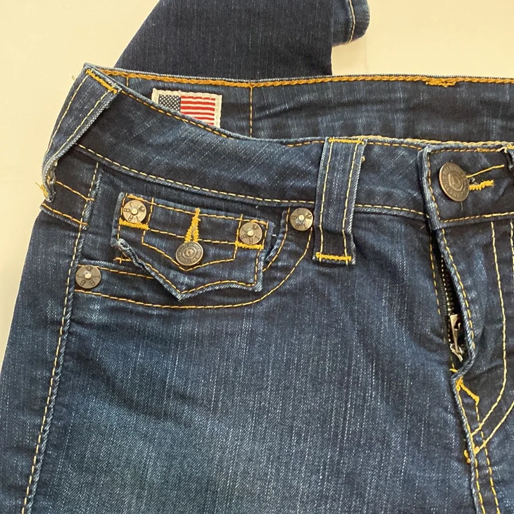 True Religión Skinny Dark Denim Jean Size 29 - Picture 12 of 14